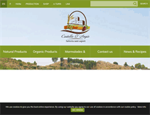 Tablet Screenshot of castellodangio.com